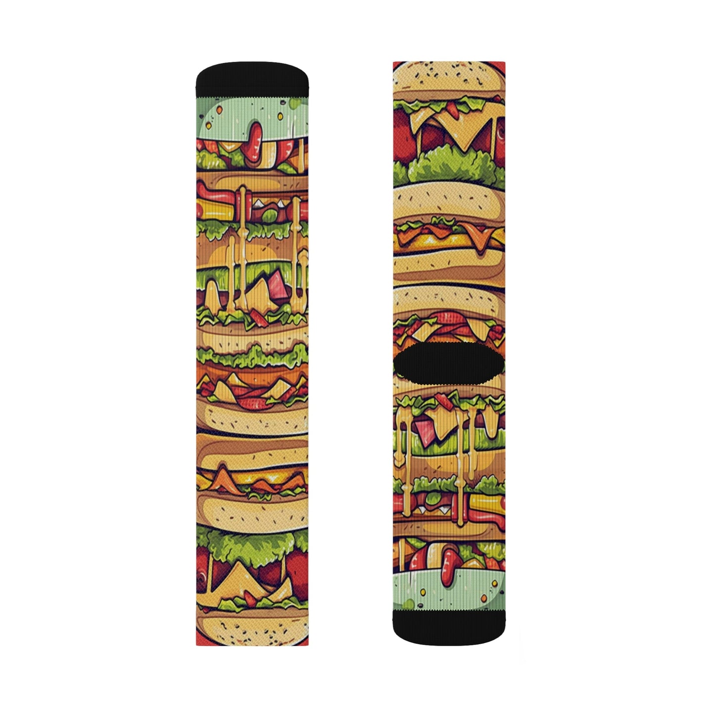 Burger Socks - Dope Sox All Over Prints
