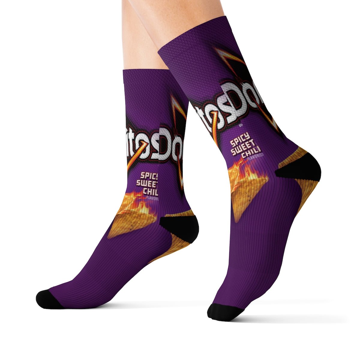 Doritos Sweet Chili Graphic socks - Dope Sox All Over Prints