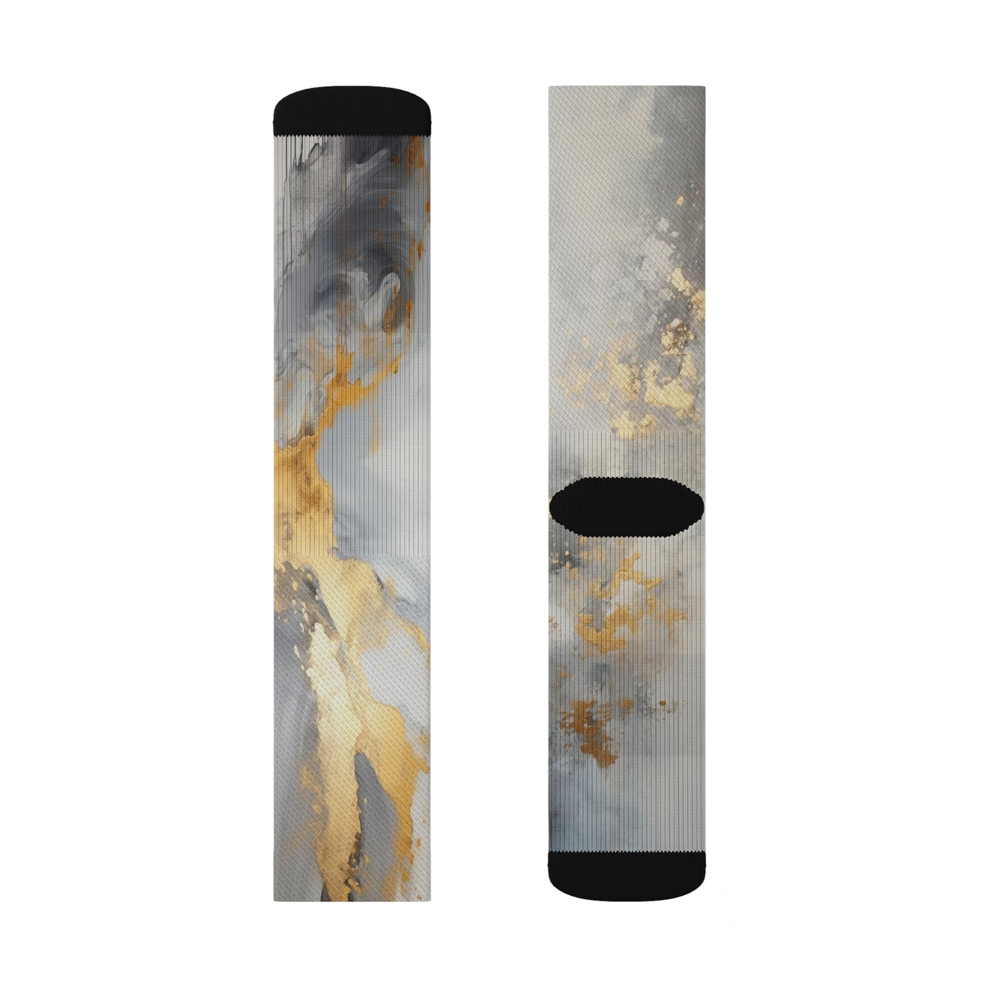 Elegant Marble Printed Socks - Dope Sox All Over Prints
