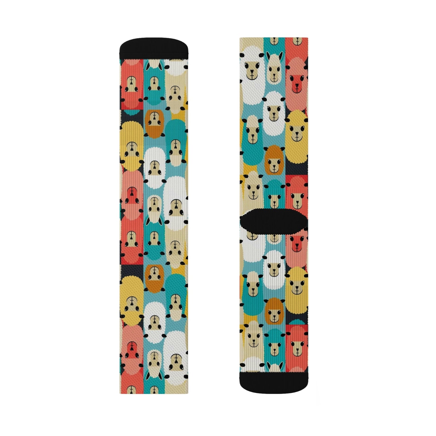 Llama Printed socks - Dope Sox All Over Prints