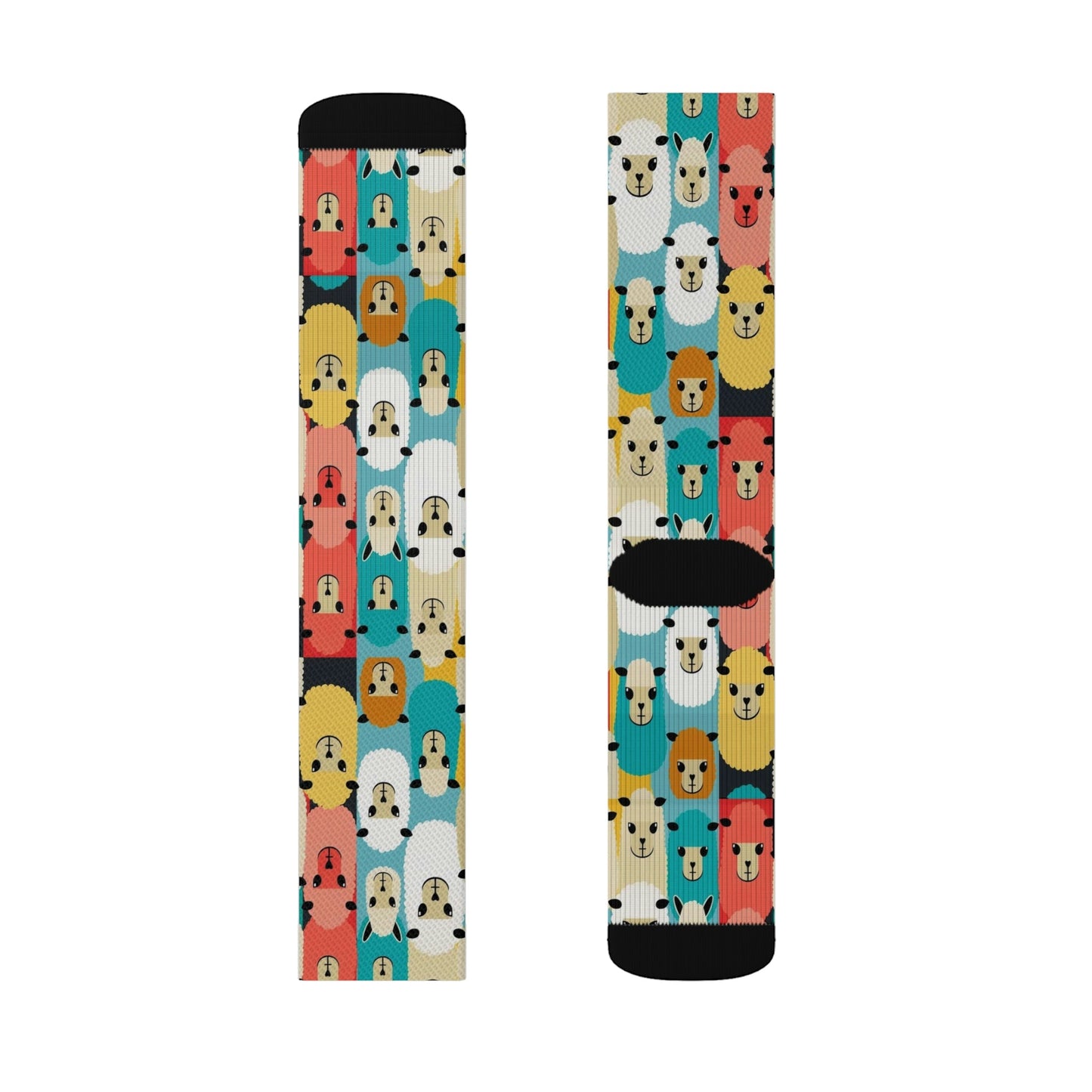 Llama Printed socks - Dope Sox All Over Prints