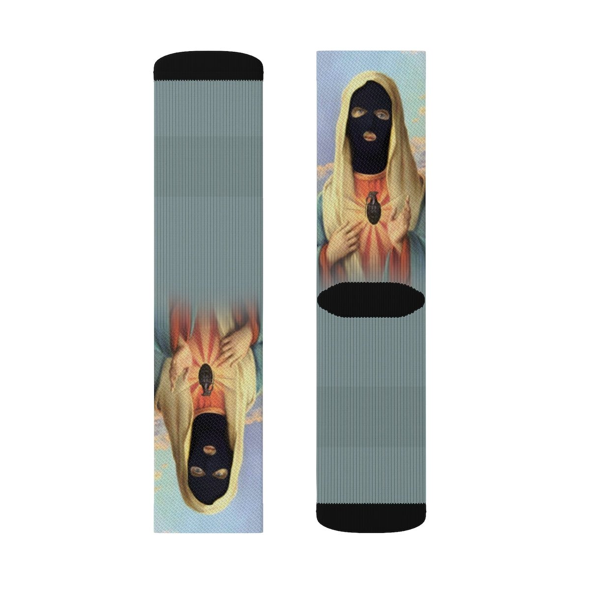 St Mari Novelty crew socks - Dope Sox