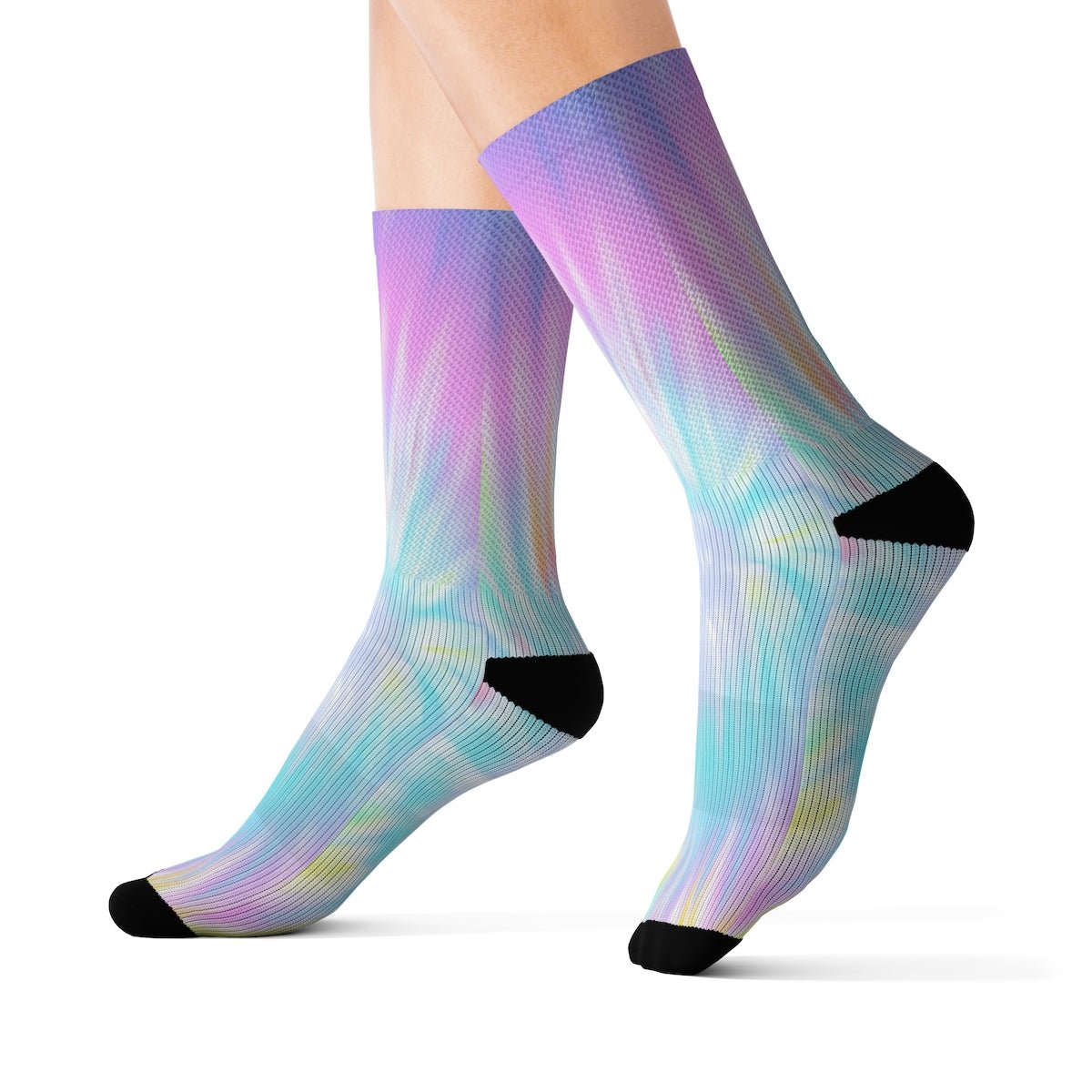 Tie Die printed crew socks - Dope Sox