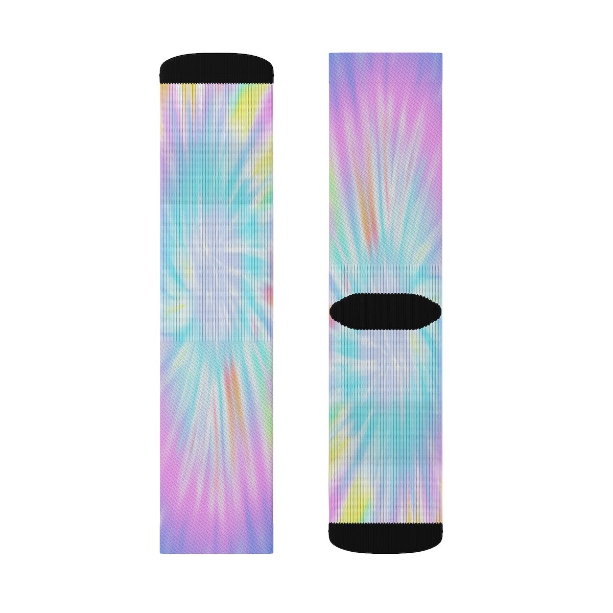 Tie Die printed crew socks - Dope Sox