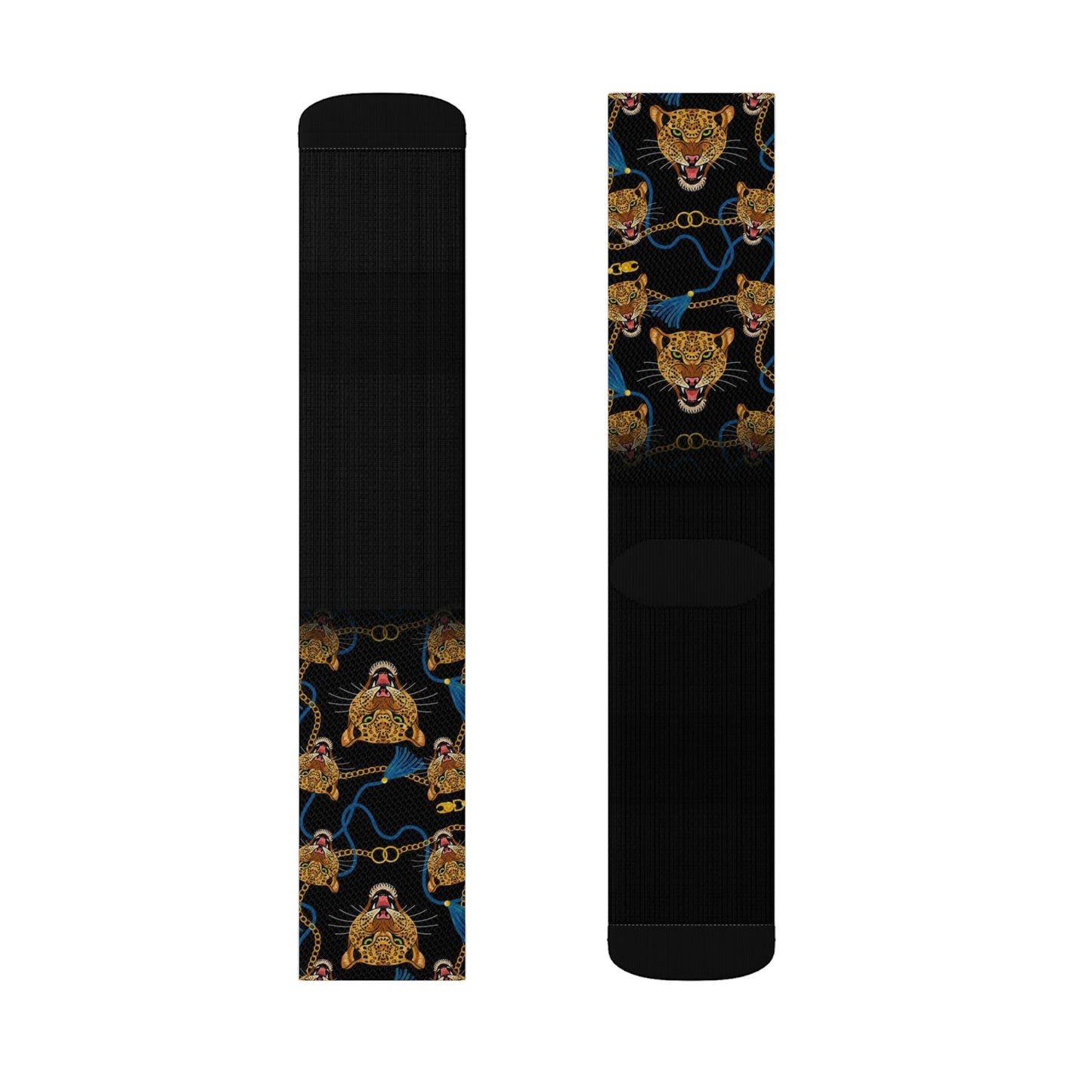 Tiger Printed Luxury Socks - Dope Sox All Over Prints
