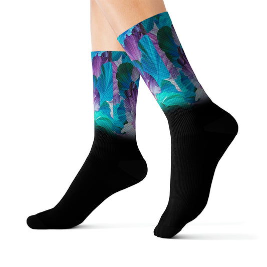 Floral Printed socks - Dope Sox All Over Prints