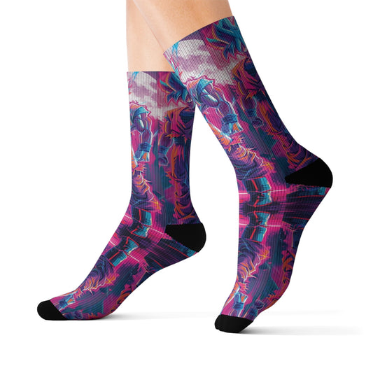 Goku Anime Socks - Dope Sox All Over Prints