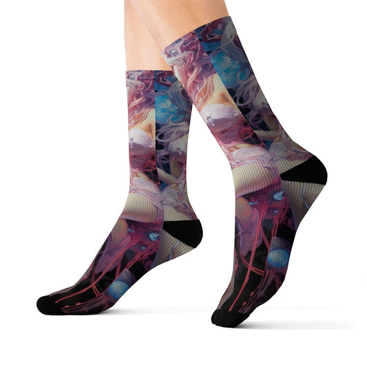 Graphic Anime Socks - Dope Sox All Over Prints