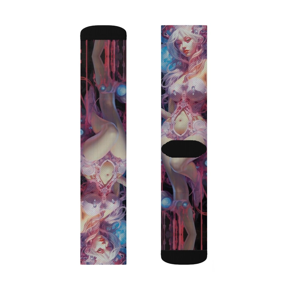 Graphic Anime Socks - Dope Sox All Over Prints
