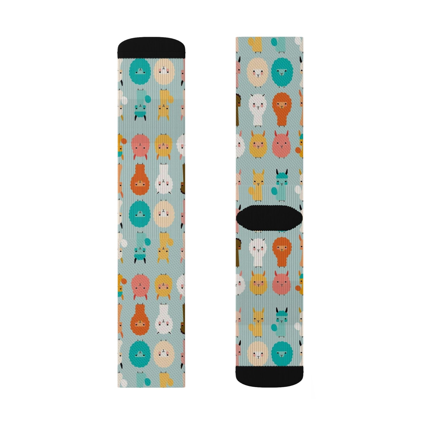 Llama pattern printed socks - Dope Sox All Over Prints