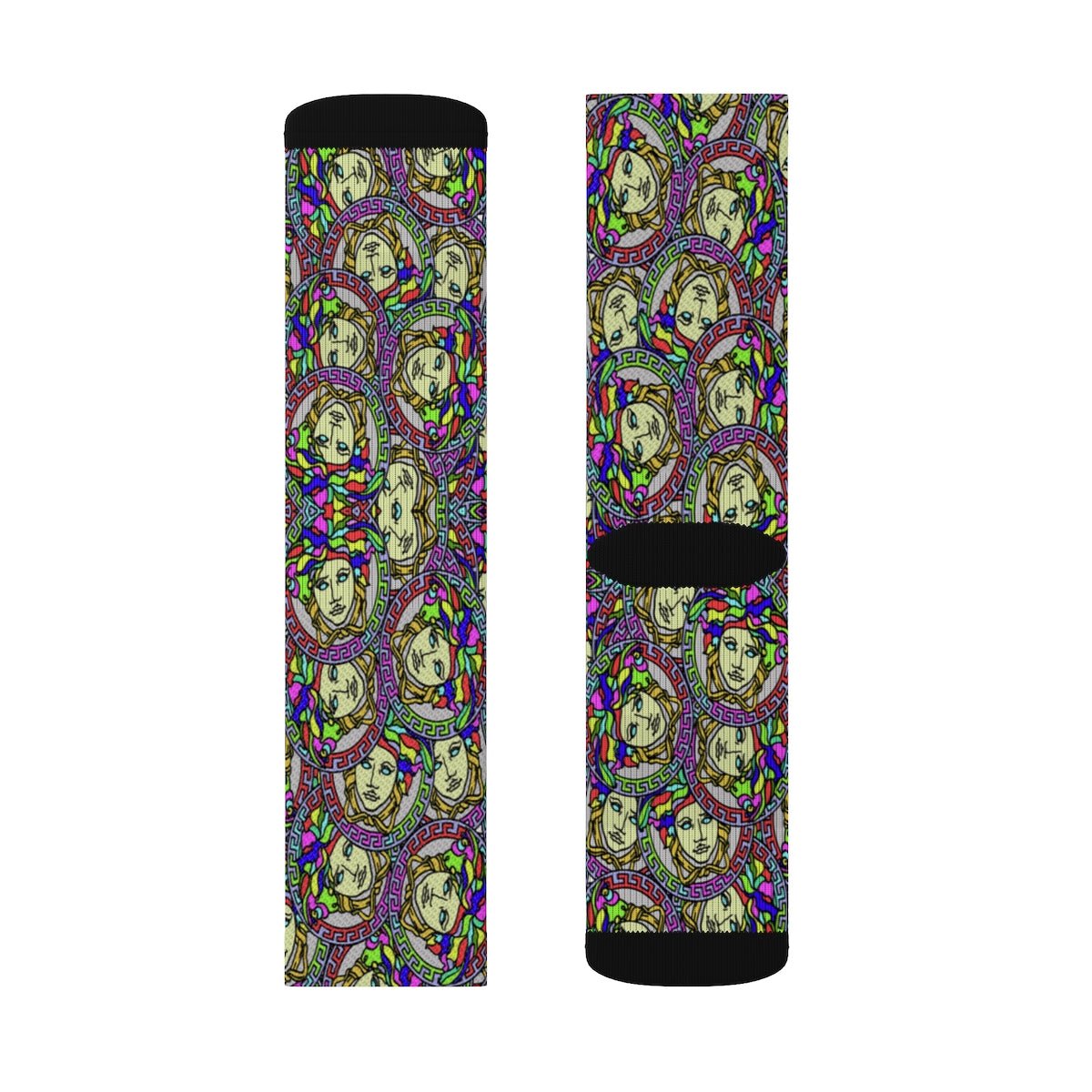 Medusa crew socks - Dope Sox