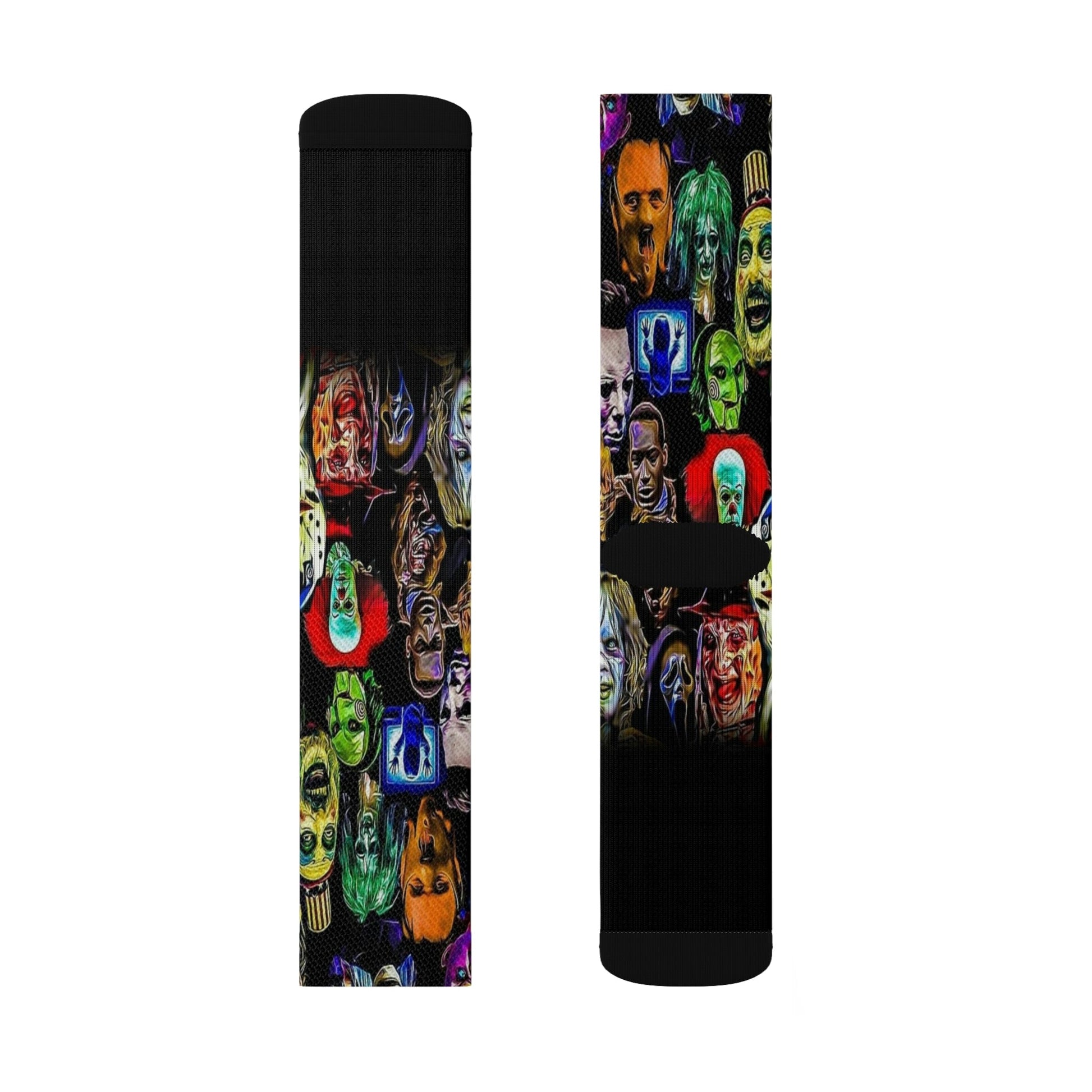 Most Evil Villains Crew Socks - Dope Sox All Over Prints