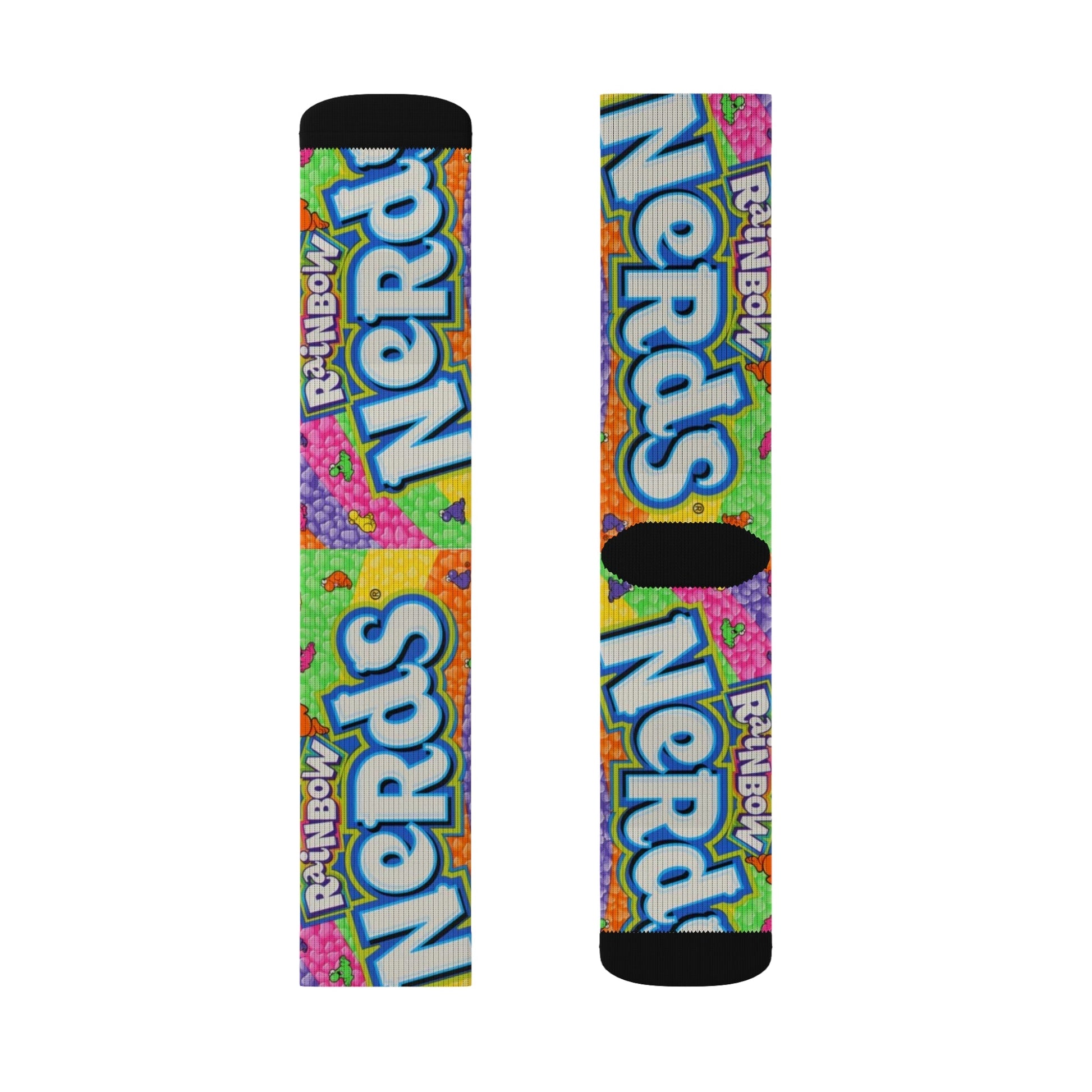Nerds Candy Crew Socks - Dope Sox All Over Prints