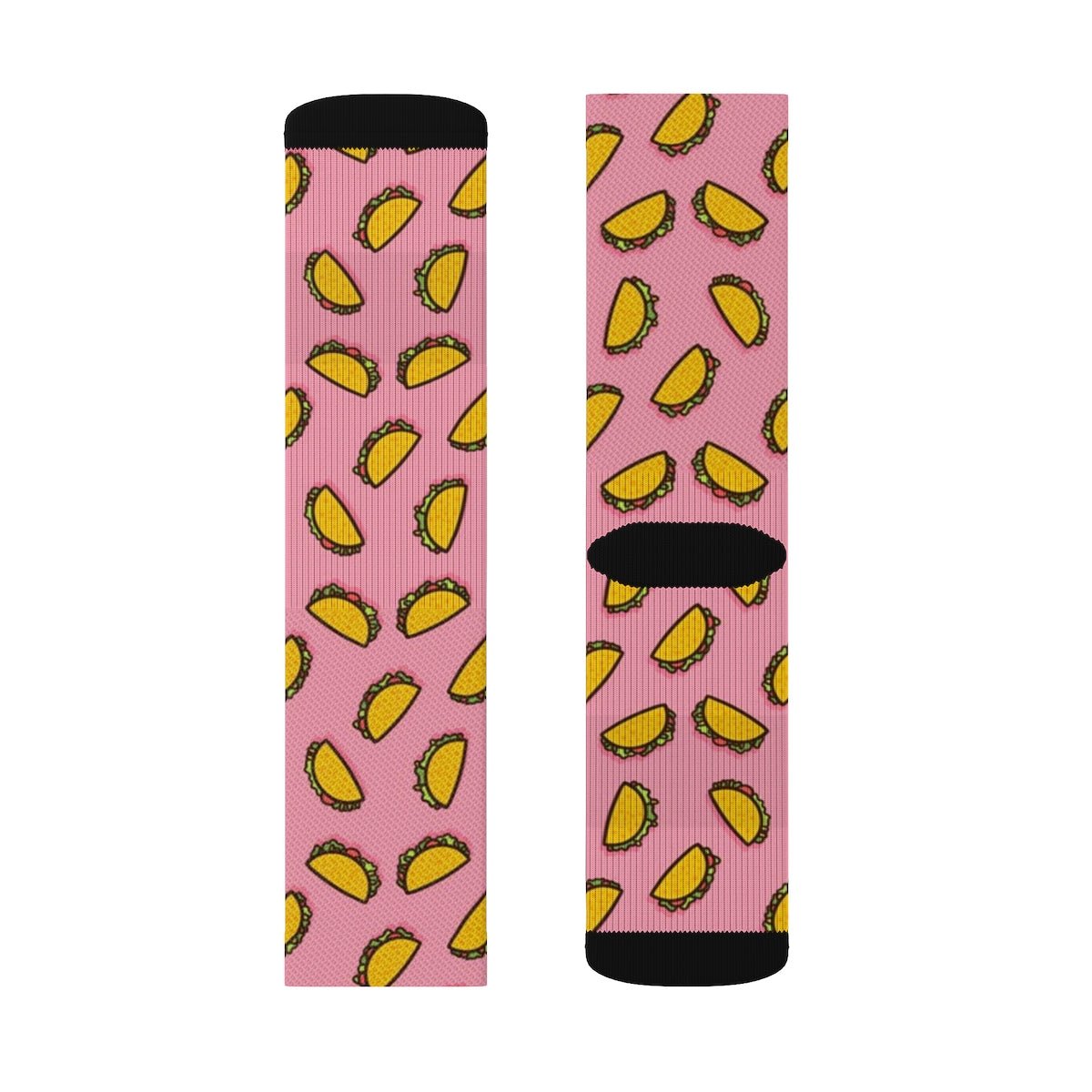 Pink Taco Socks - Dope Sox