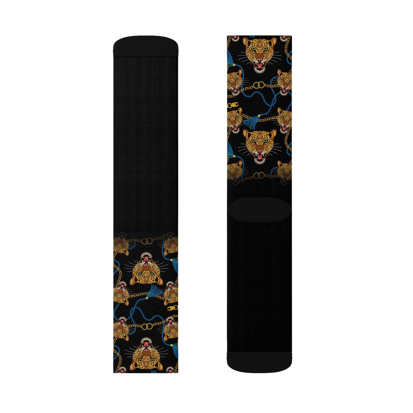 Tiger Printed Luxury Socks - Dope Sox All Over Prints
