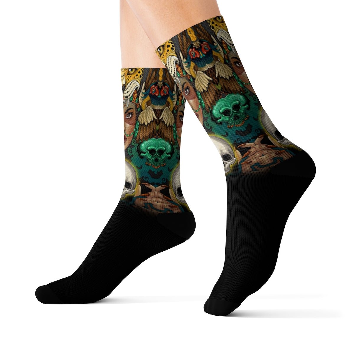 Vudu Queen crew socks - Dope Sox