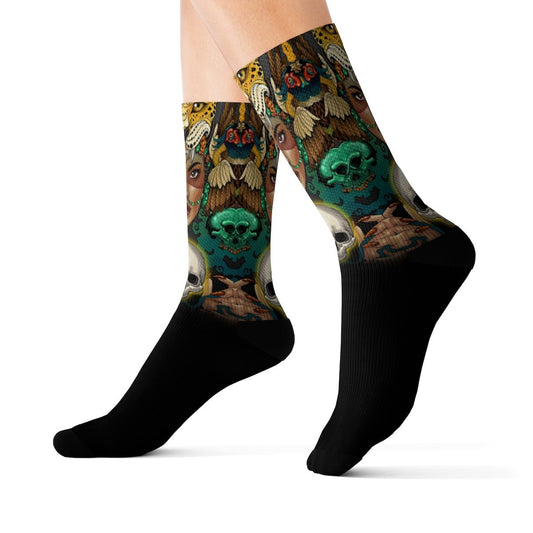 Vudu Queen crew socks - Dope Sox